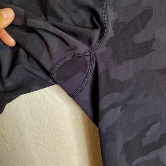 Lululemon Swift Speed High-Rise Crop 21" Heritage 365 Camo Deep Coal Multi Sz 20 - Picture 4 of 8